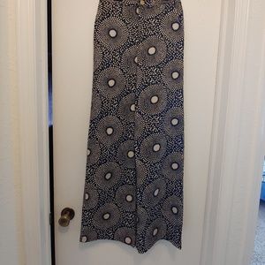 Woman's Floral Wide Leg Pants